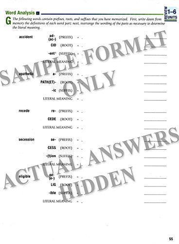 Vocabulary, Spelling & Poetry V Teacher Key (5th Edition) - Grade 11 Homeschool Curriculum | A Beka Book | Lesson Plans & Classroom Activities