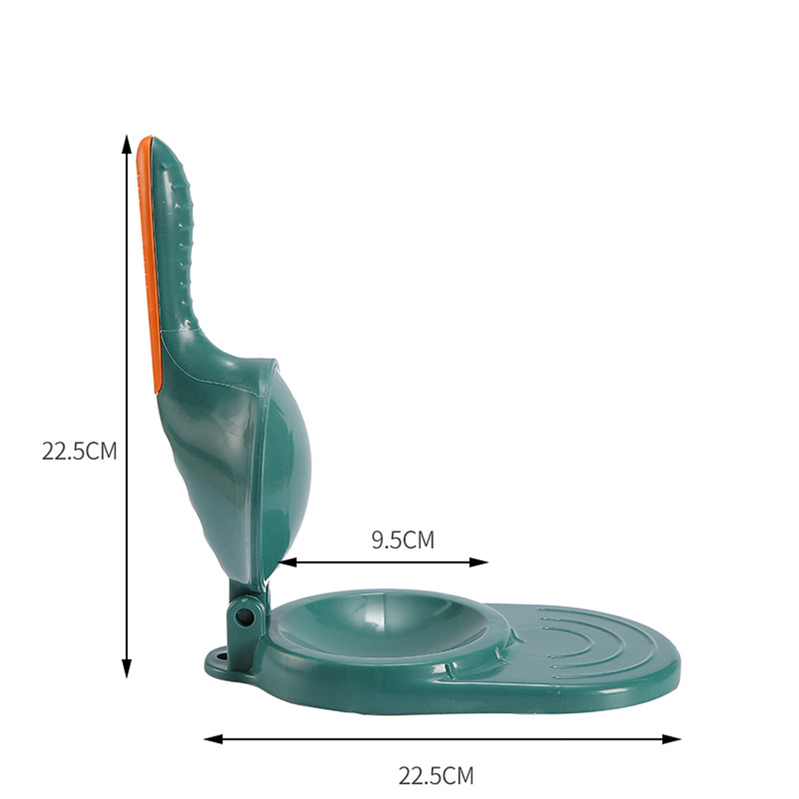 **Khakho Dumpling Wrapper Press – Ergonomic Manual Dumpling Maker for Homemade Dumplings, Wontons & Gyoza – Kitchen Tool for Asian Cuisine (Green) – Perfect for Family Cooking & Meal Prep**