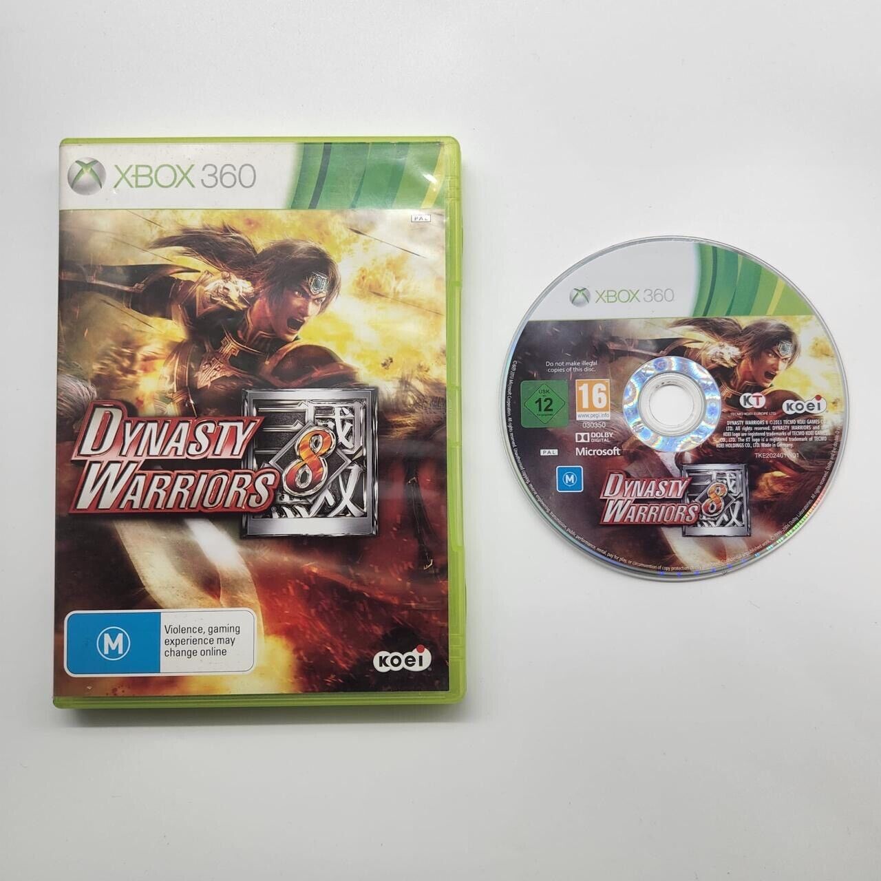 Dynasty Warriors 8 - Xbox 360 Game (PAL Version) | Action-Packed Hack & Slash Adventure | Perfect for Solo & Multiplayer Gaming