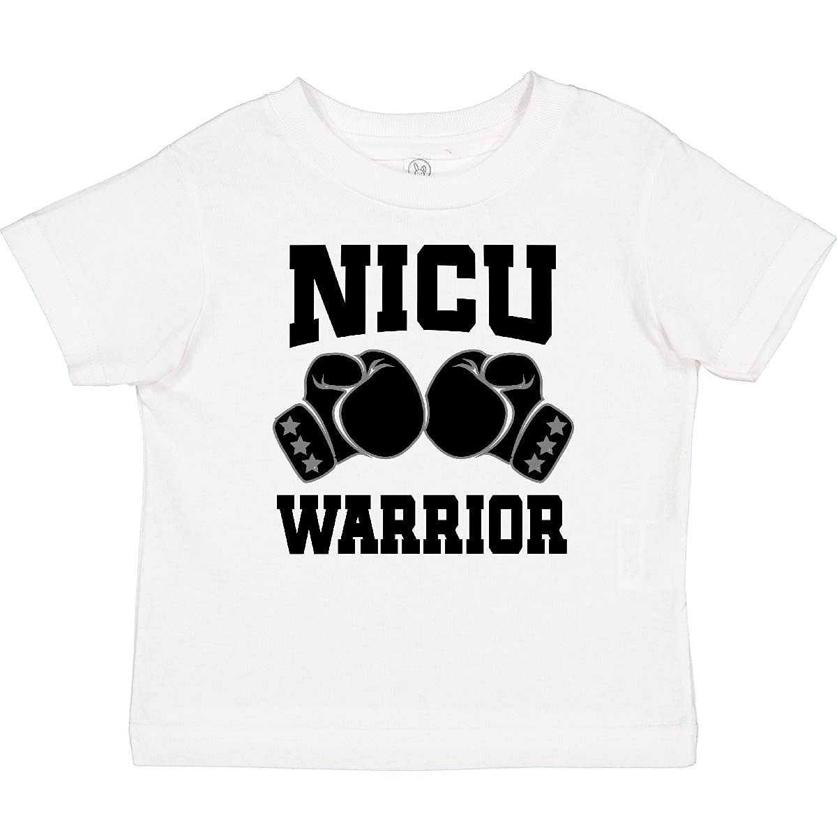 Inktastic NICU Warrior Baby Boy T-Shirt - Cute & Comfortable Cotton Shirt for Newborns & Infants - Perfect for NICU Graduates, Baby Showers & Hospital Visits