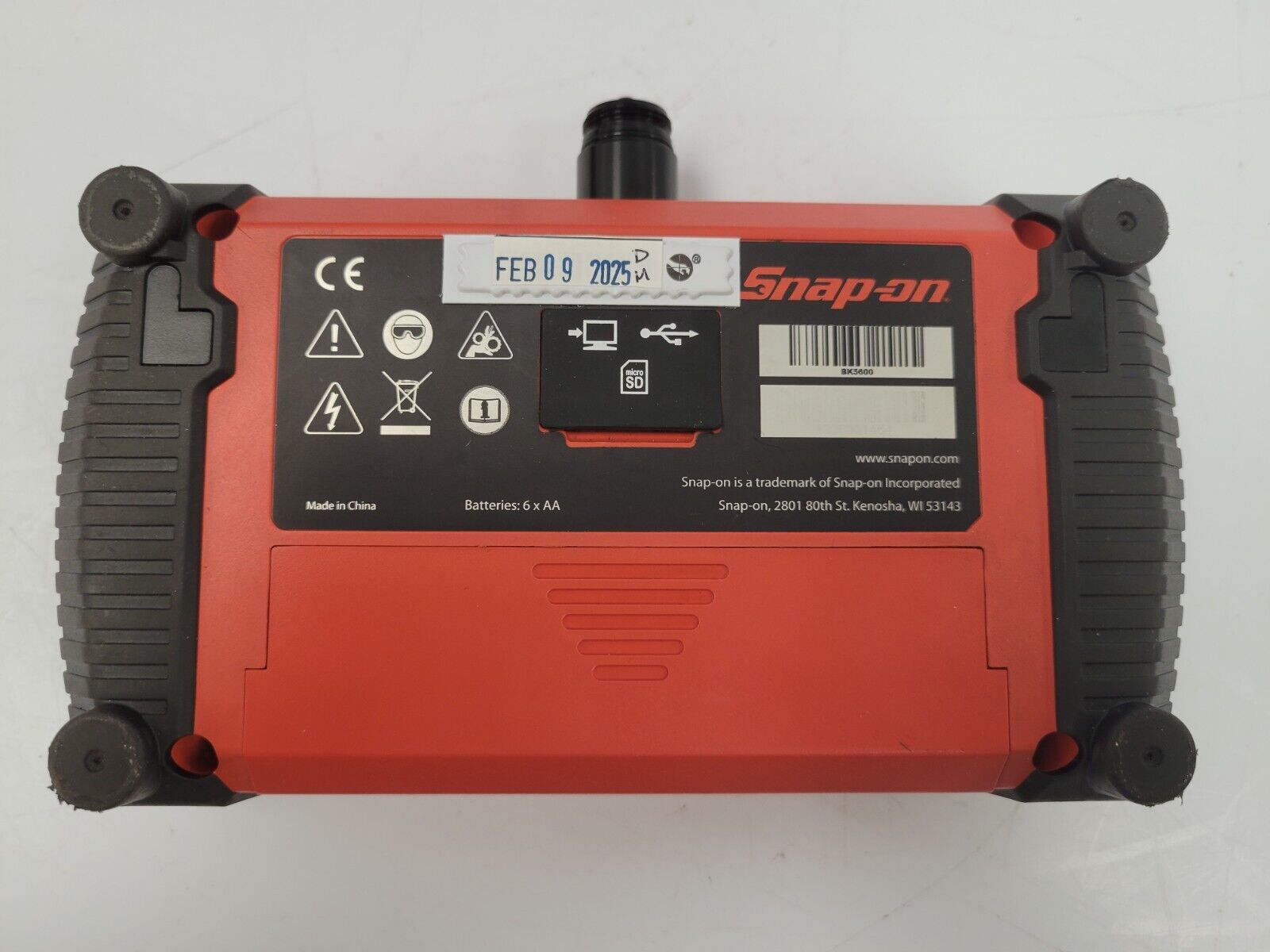 Snap-On BK5600 Digital Video Scope Camera - High Resolution Inspection Tool for Automotive, HVAC & Plumbing Diagnostics | Perfect for Mechanics & DIY Repairs