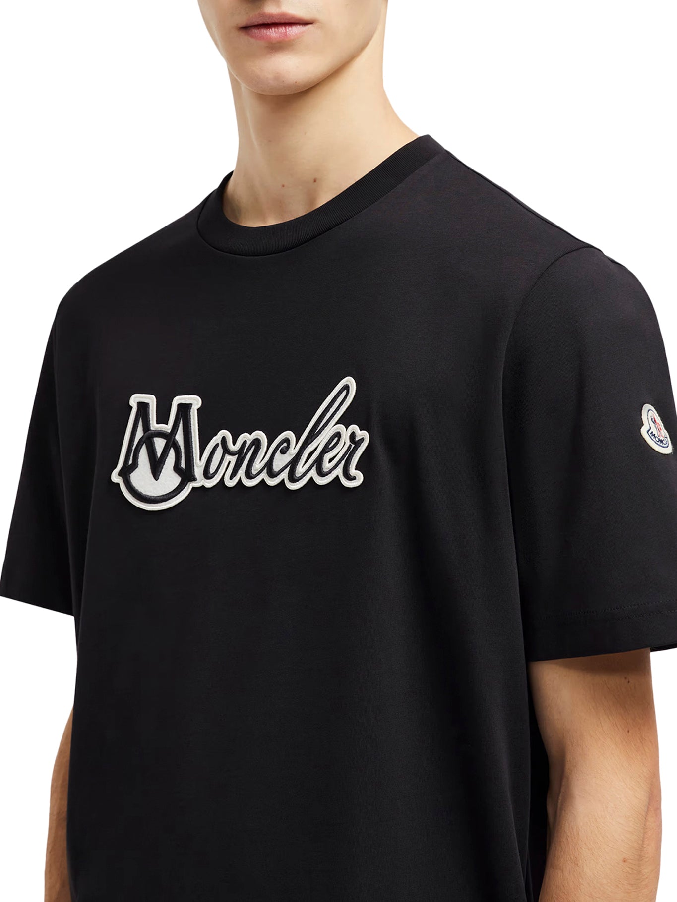 Custom Embroidered Varsity Logo Cotton T-Shirt for Men & Women - Soft Breathable Tee for Sports, School Spirit & Casual Wear