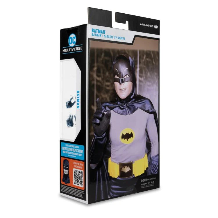 DC Multiverse Batman Classic TV Series 6-Inch Action Figure - Collectible Toy for Fans, Superhero Display & Gift for Batman Enthusiasts - Perfect for Home Decor, Office Display & Comic Conventions