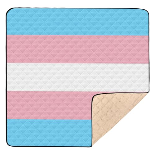 Transgender Flag Peach Blue