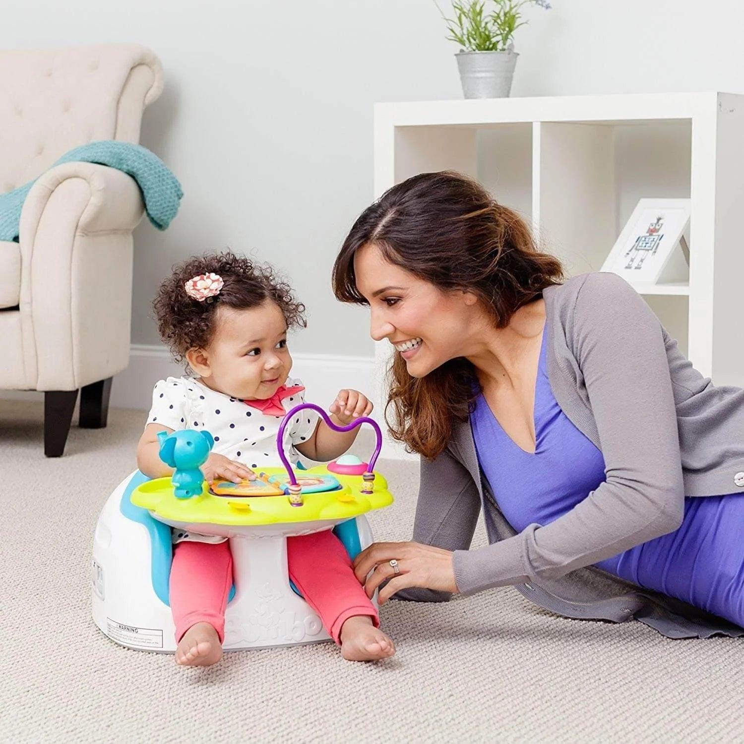 Bumbo Playtop Safari Activity Tray for Bumbo Floor Seats - Interactive Baby Toy for Learning & Playtime Fun