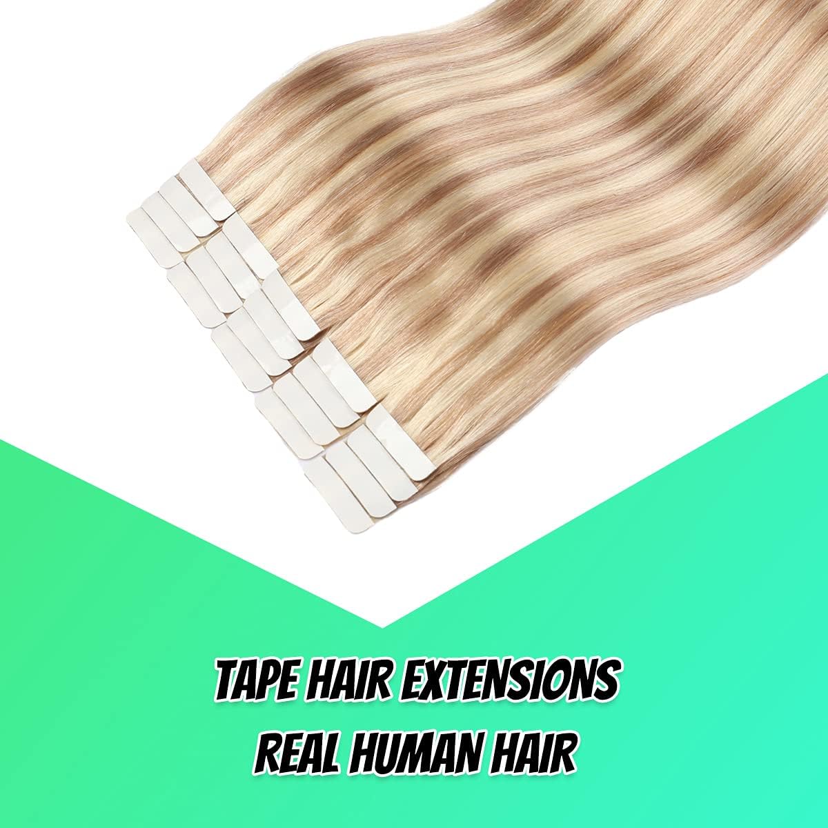 Seamless Skin Weft Tape for Human Hair Extensions - Invisible Hair Integration for Natural Look | Perfect for Daily Wear, Special Occasions & Styling