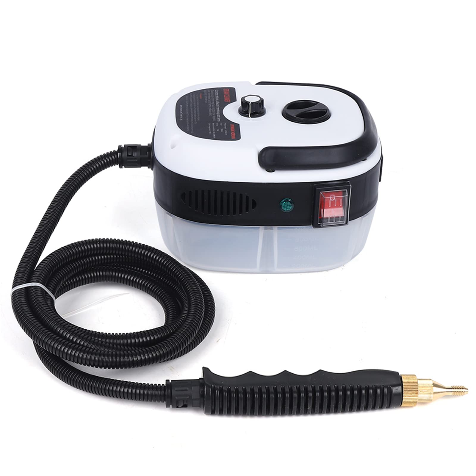 2500W Handheld Steam Cleaner for Home & Car - 110V Portable Steamer for Upholstery, Sofa, Car Seat, Range Hood & Bathroom Cleaning | Multi-Surface Steam Cleaner for Deep Cleaning & Sanitizing