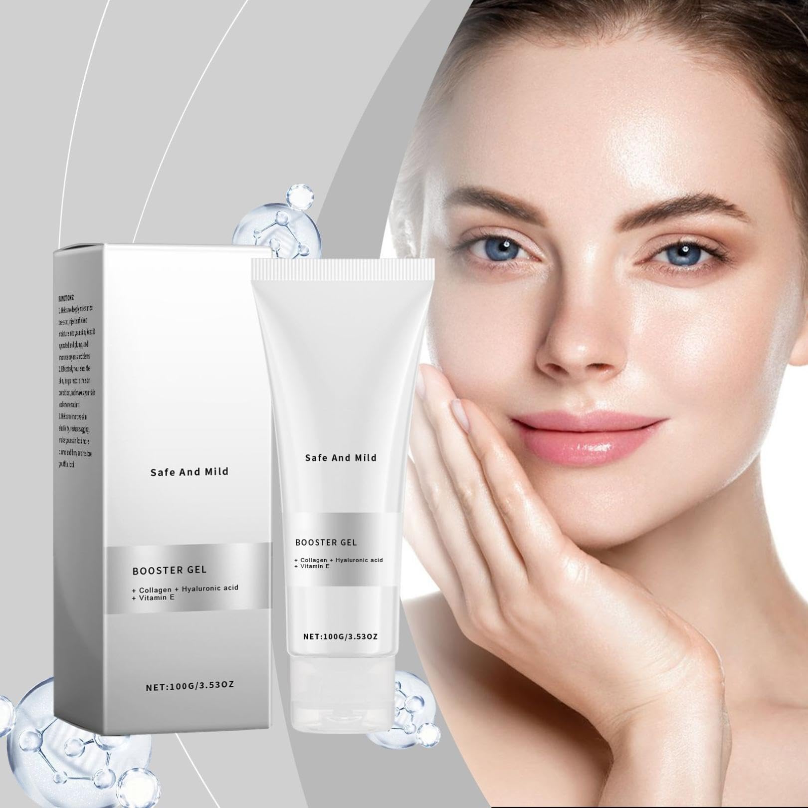 Hydrating & Nourishing Facial Gel for Moisturizing, Soothing Skin & Minimizing Pores - Skin Rejuvenation & Repair Treatment (1pc) - Perfect for Daily Skincare Routine & Post-Workout Refreshment