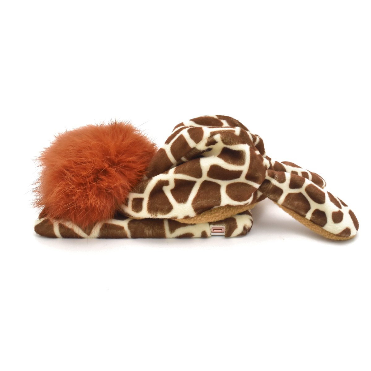 Premium Giraffe Fluffy Fur Tail Case for iPhone 7 & iPhone 8 - Soft Animal Suit Back Cover with Cute Tail | Perfect for Animal Lovers, Cosplay & Unique Style Protection