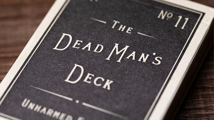 The Dead Man's Deck Unharmed Edition - Premium Collectible Playing Cards for Magic Tricks, Poker & Cardistry | Perfect for Game Nights, Gifts & Performances