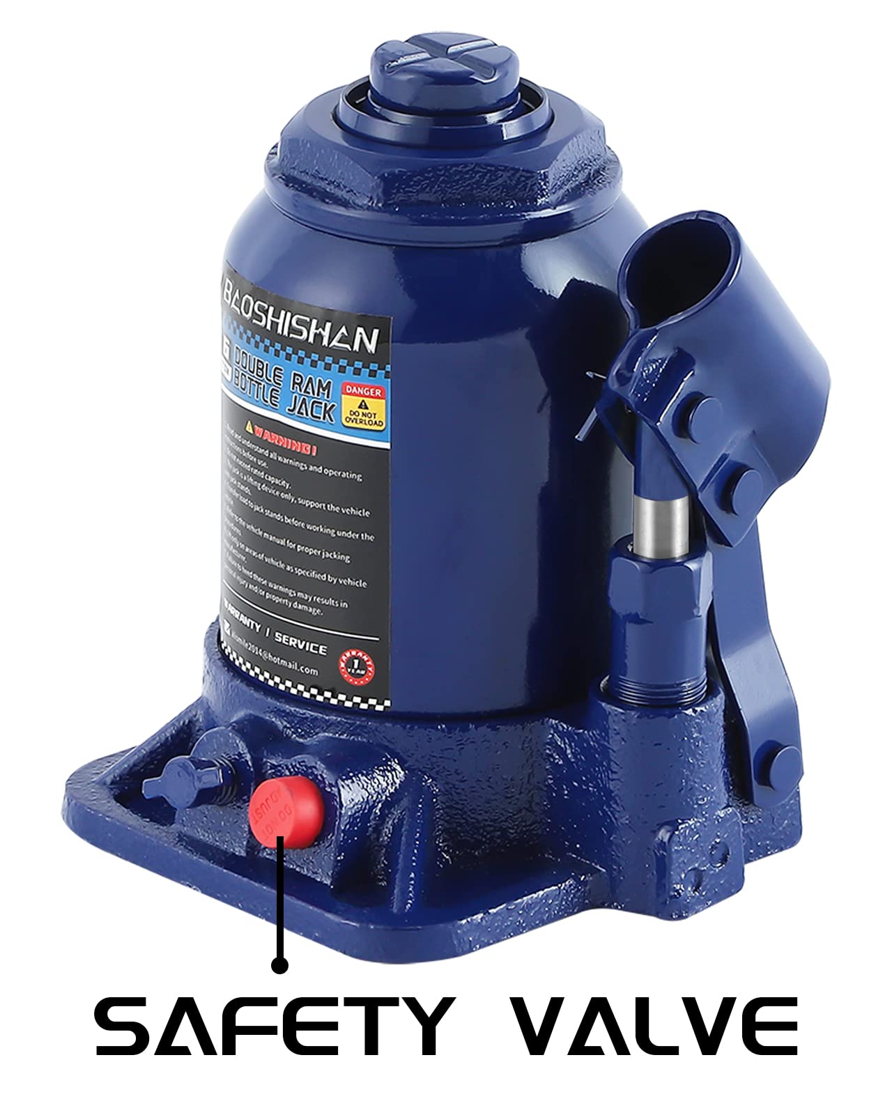 BAOSHISHAN 3 Ton & 6 Ton Hydraulic Bottle Jack Set - Heavy Duty Car Lift Jack for Vehicle Repair, Tire Change, and Auto Maintenance - Perfect for Home Garage, Auto Shops, and Emergency Roadside Use