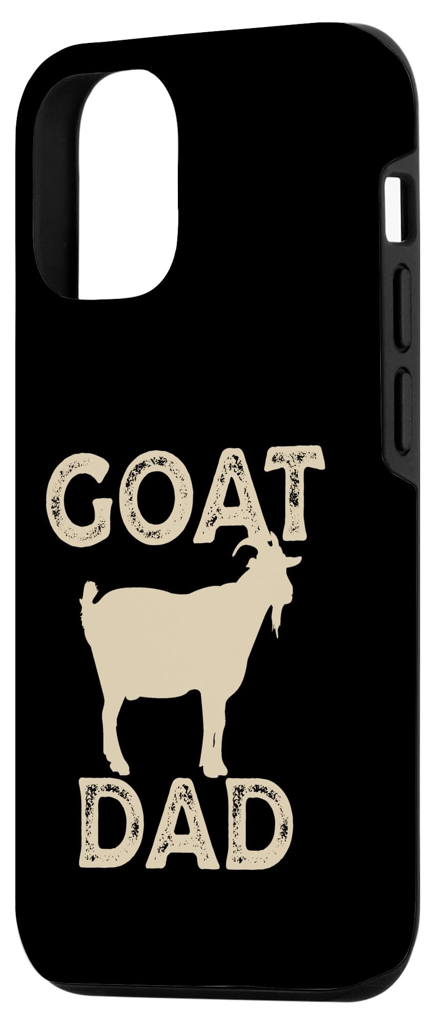 Premium iPhone 12/12 Pro Case - Cute Goat Design for Animal Lovers & Pet Owners | Durable Protection with Stylish Animal Print | Perfect Gift for Dad, Pet Enthusiasts & Tech Users