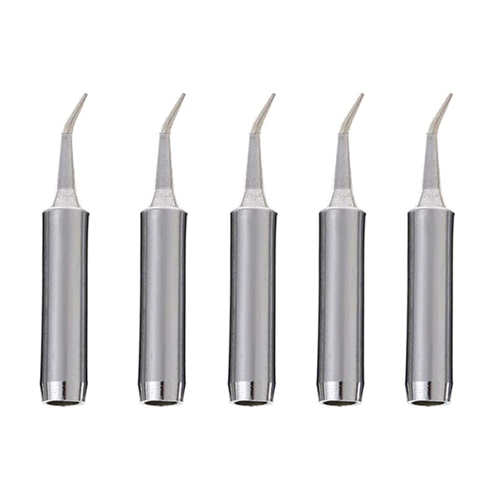 FEITA 900M-T Conical Soldering Iron Tips Replacement Kit (5-Piece) - Compatible with 936, 852D+, 907 Solder Stations - Perfect for Electronics Repair, DIY Projects & Circuit Board Soldering