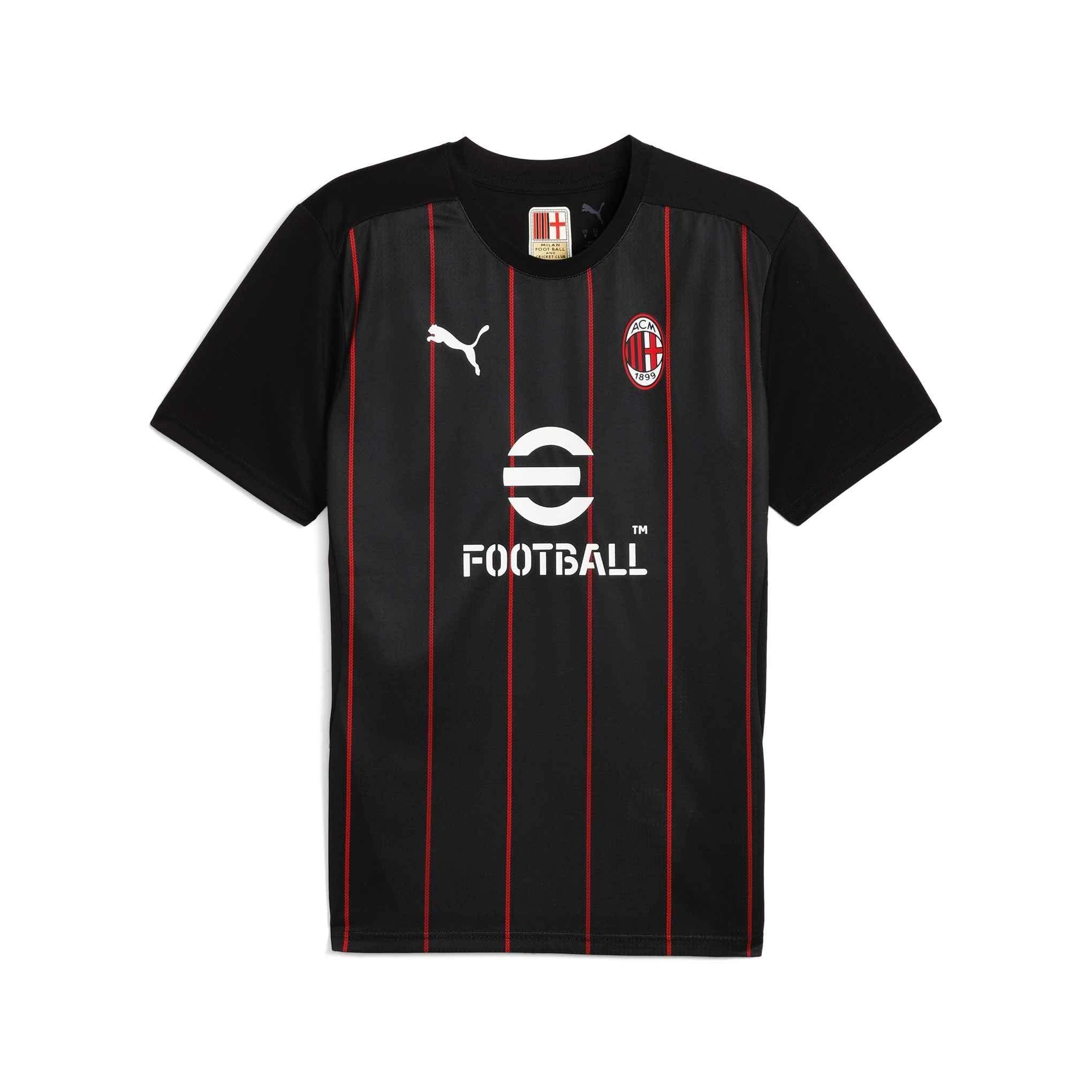 AC Milan Official Pre-Match Jersey 2023 - Authentic Football Soccer Training Shirt for Men - Perfect for Fans, Training & Match Day Warm-Ups