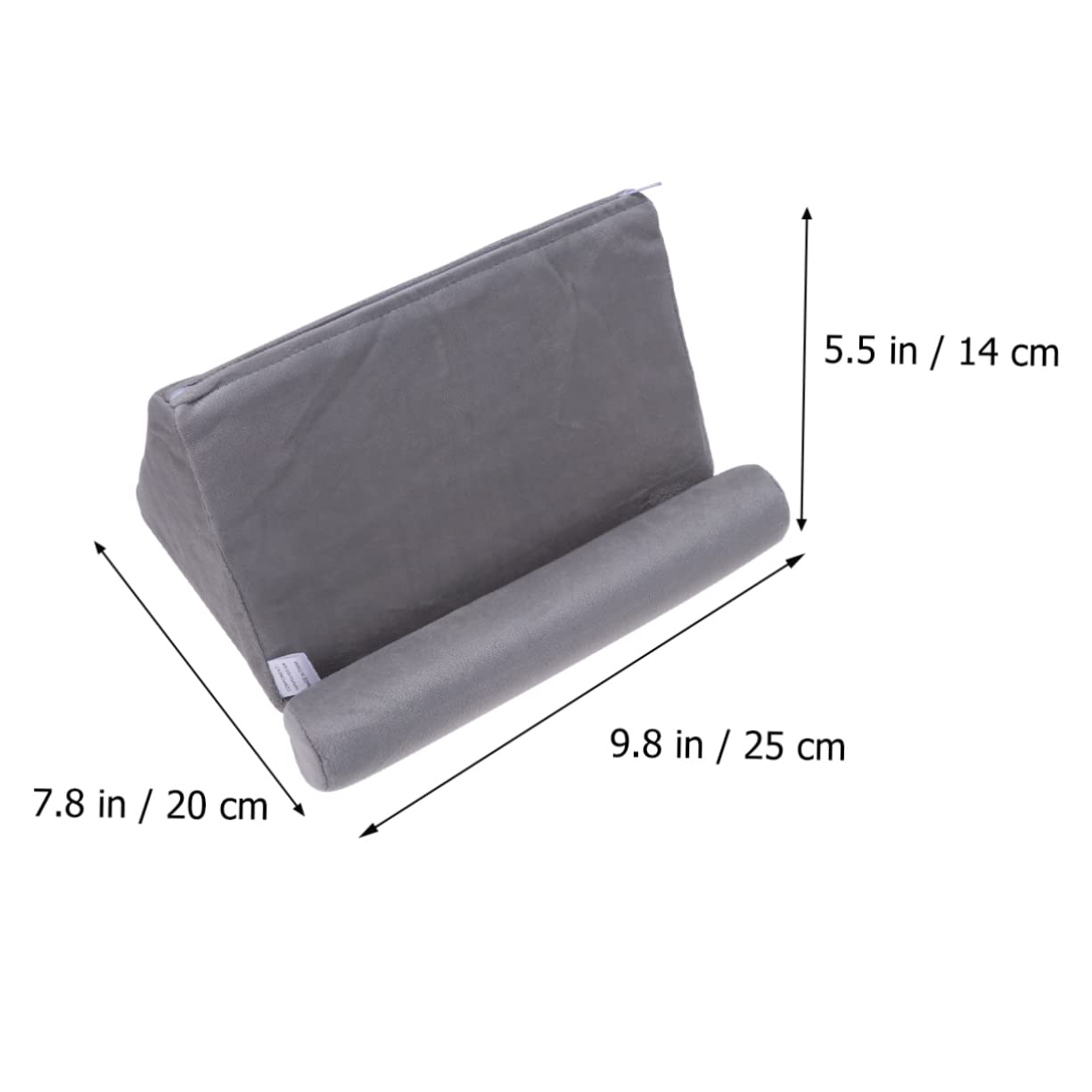 Amosfun Adjustable Bed Frames & Office Desk Tablet Holder - Soft Pillow Stand for Laptop, Phone, Reading in Bed or Working at Desk