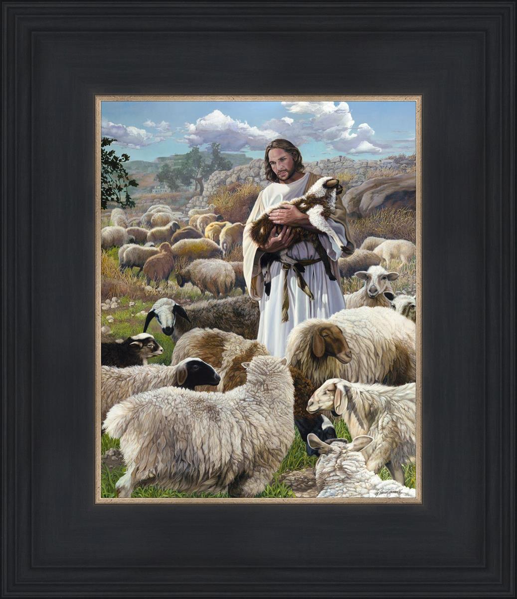Finding The One By Liz Lemon Swindle - Inspirational Christian Art Print for Home, Office & Gift Giving - Perfect for Weddings, Anniversaries & Spiritual Decor