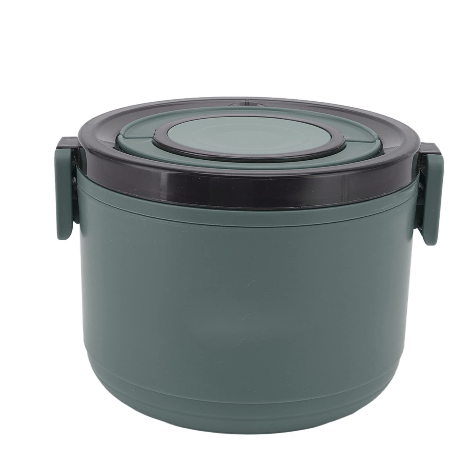Insulated Bento Lunch Box 1000ml - BPA Free, Stackable, Leak Proof for Kids, School, Office & Home - Eco-Friendly Green Lunch Container for Meal Prep & On-the-Go Dining