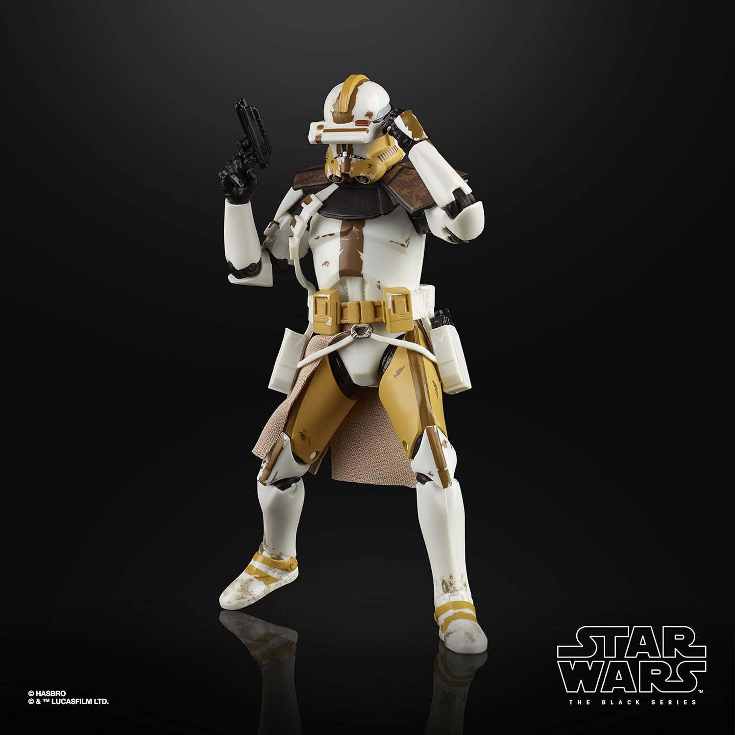 Star Wars The Black Series Clone Commander Bly 6-Inch Action Figure - The Clone Wars Collectible Toy for Fans & Display