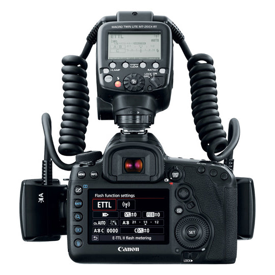 Canon MT-26EX-RT Macro Twin Lite Flash for DSLR Cameras - Professional Ring Light for Macro Photography, Jewelry & Product Shots