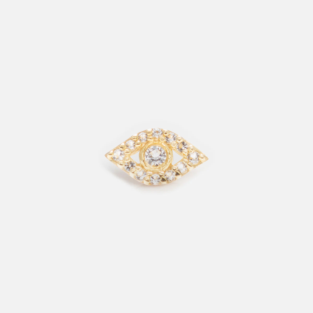 Solid Gold Flat Back Studs Earrings for Women - Hypoallergenic & Tarnish-Free - Perfect for Daily Wear, Parties & Gifts