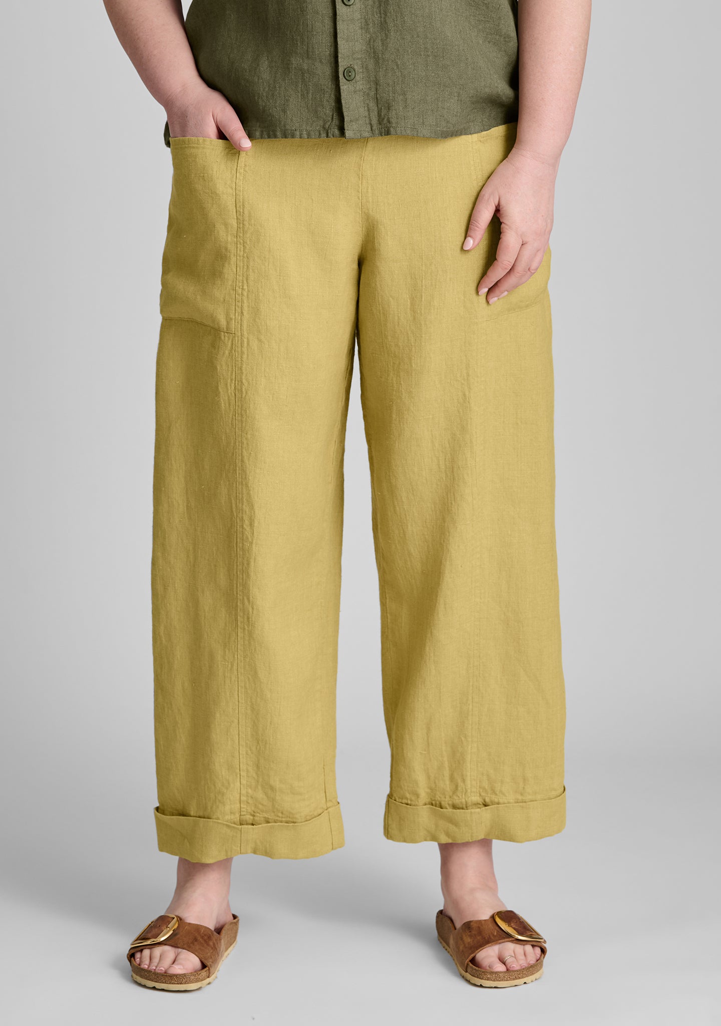 Keen Pant - Comfortable Linen Drawstring Pants for Men & Women | Breathable Summer Casual Wear | Perfect for Travel, Yoga, and Lounge