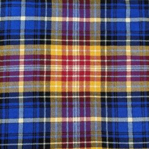 Authentic German District Tartan Fabric - Traditional Plaid Pattern for Kilts, Scarves & Home Decor | Perfect for Scottish Festivals, DIY Crafts & Fashion Accessories