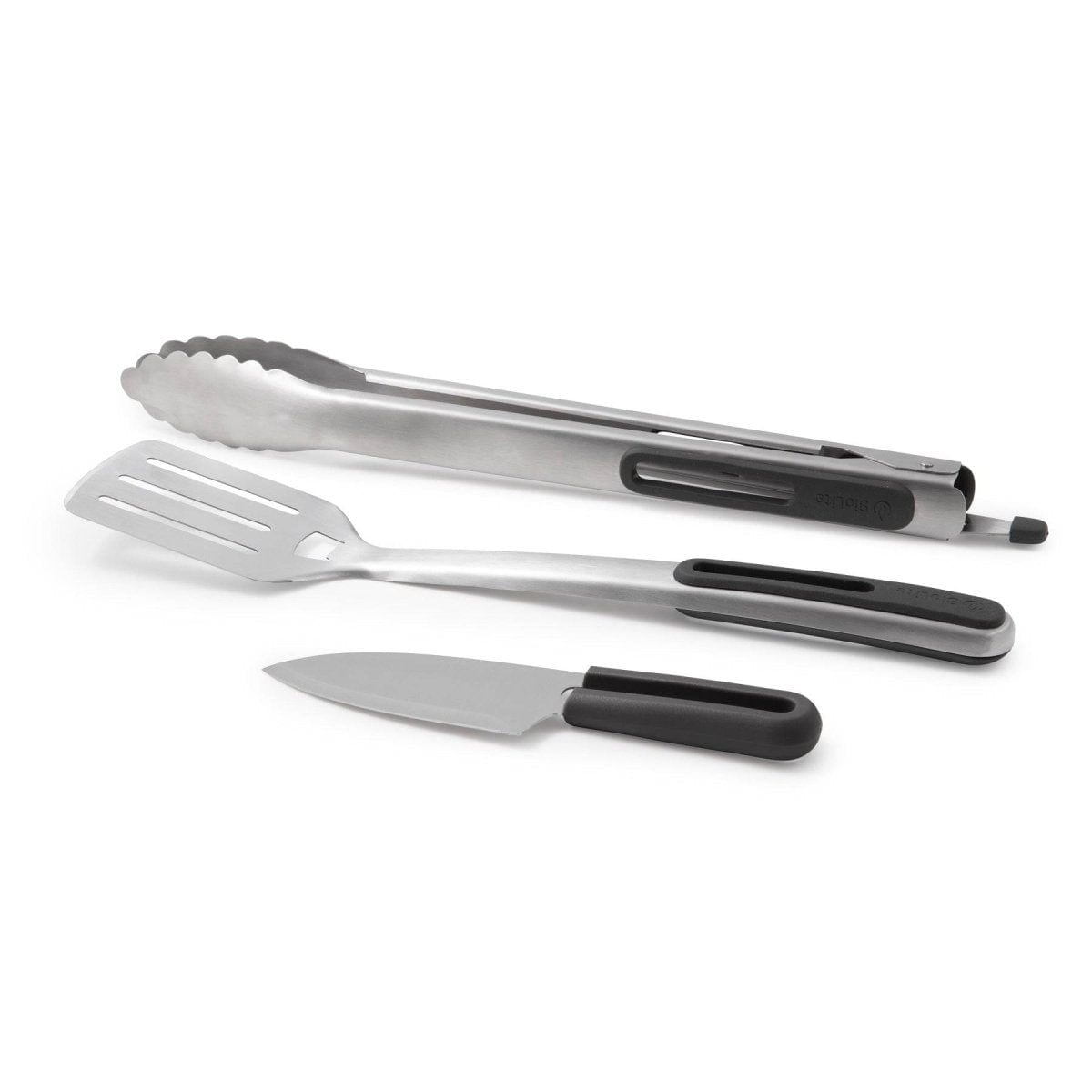 Premium BBQ Prep & Grill Tool Set - 12-Piece Stainless Steel Cooking Utensils for Grilling, Smoking & Outdoor Cooking - Perfect for Backyard BBQs, Camping & Tailgating Parties