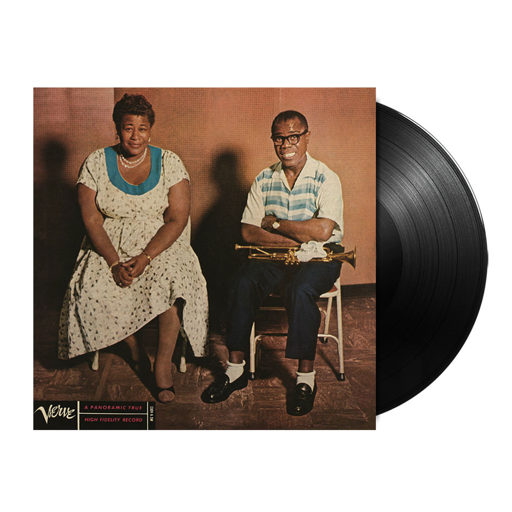 Ella Fitzgerald & Louis Armstrong Vinyl LP Record - Classic Jazz Duets for Music Lovers, Perfect for Home Listening & Vintage Music Collectors