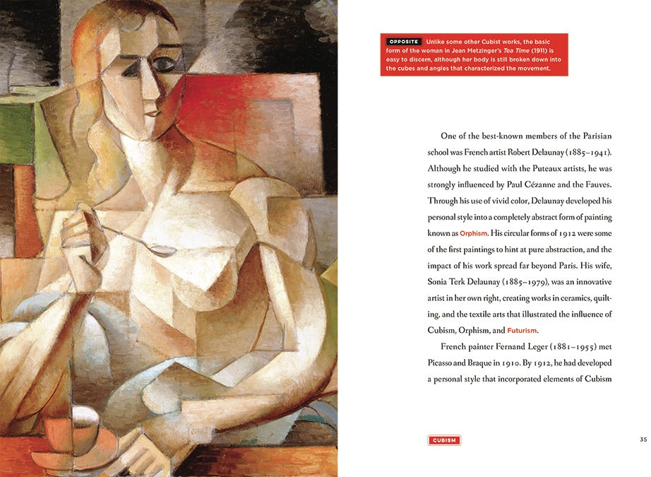 Cubism Art Book - ISBN 978-1-60818-531-3 | Modern Art History Guide for Collectors & Students | Perfect for Home Decor & Art Studies