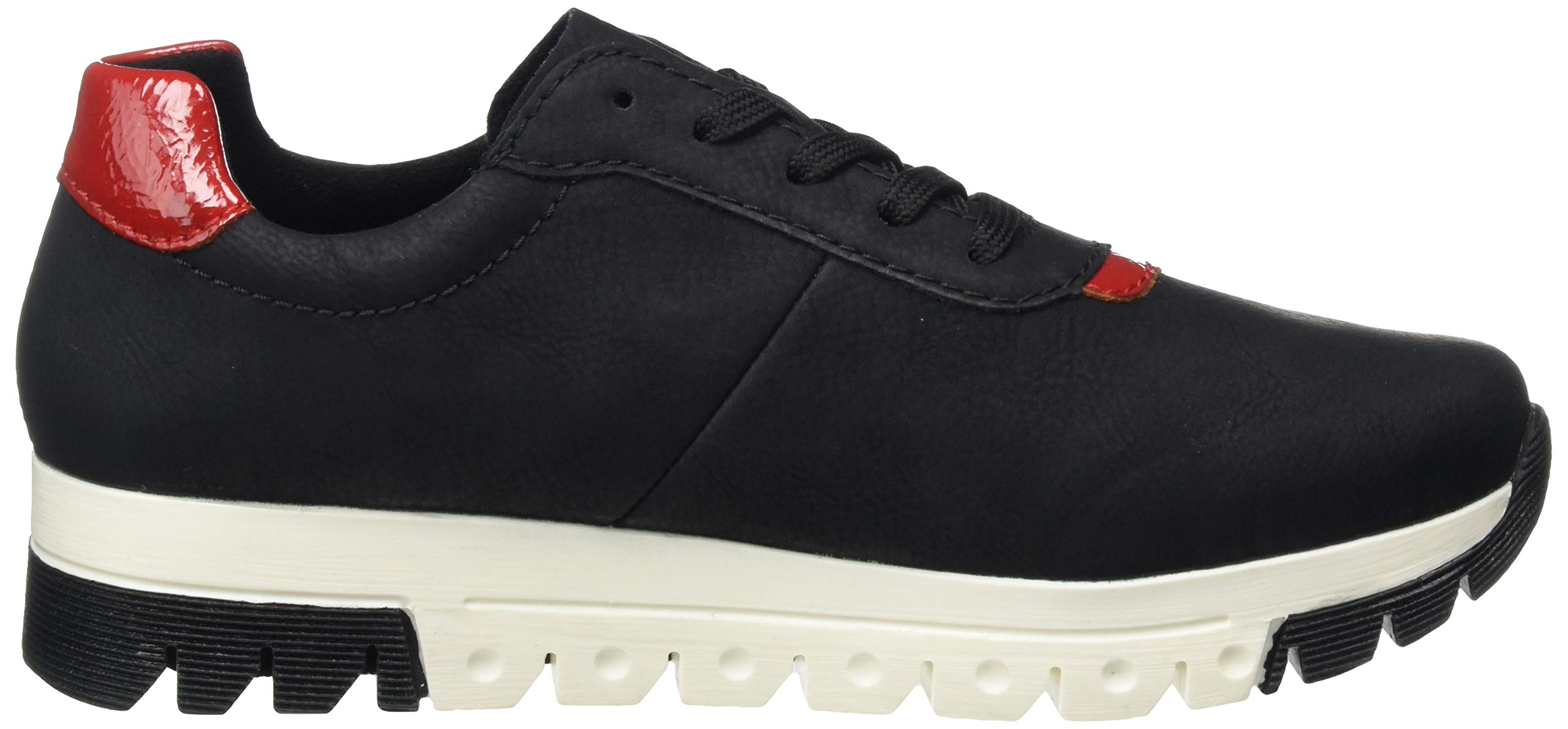 Rieker Women's Comfortable Low-Top Sneakers - Lightweight Walking Shoes for Casual Wear, Travel & Everyday Use