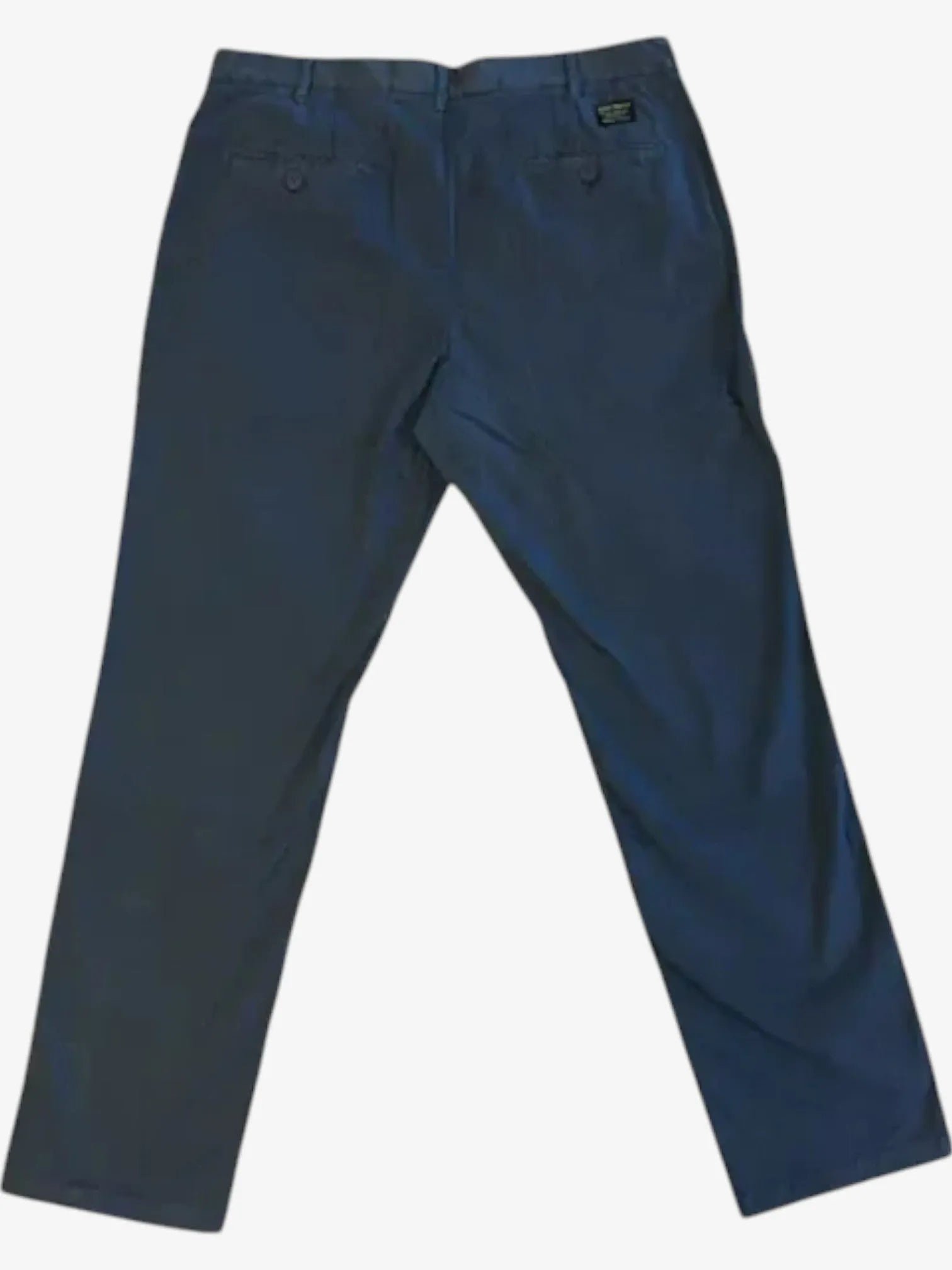 Grizzly OG Chinese Blue Navy Pants for Men - Comfortable Casual Trousers for Outdoor Hiking, Work & Daily Wear