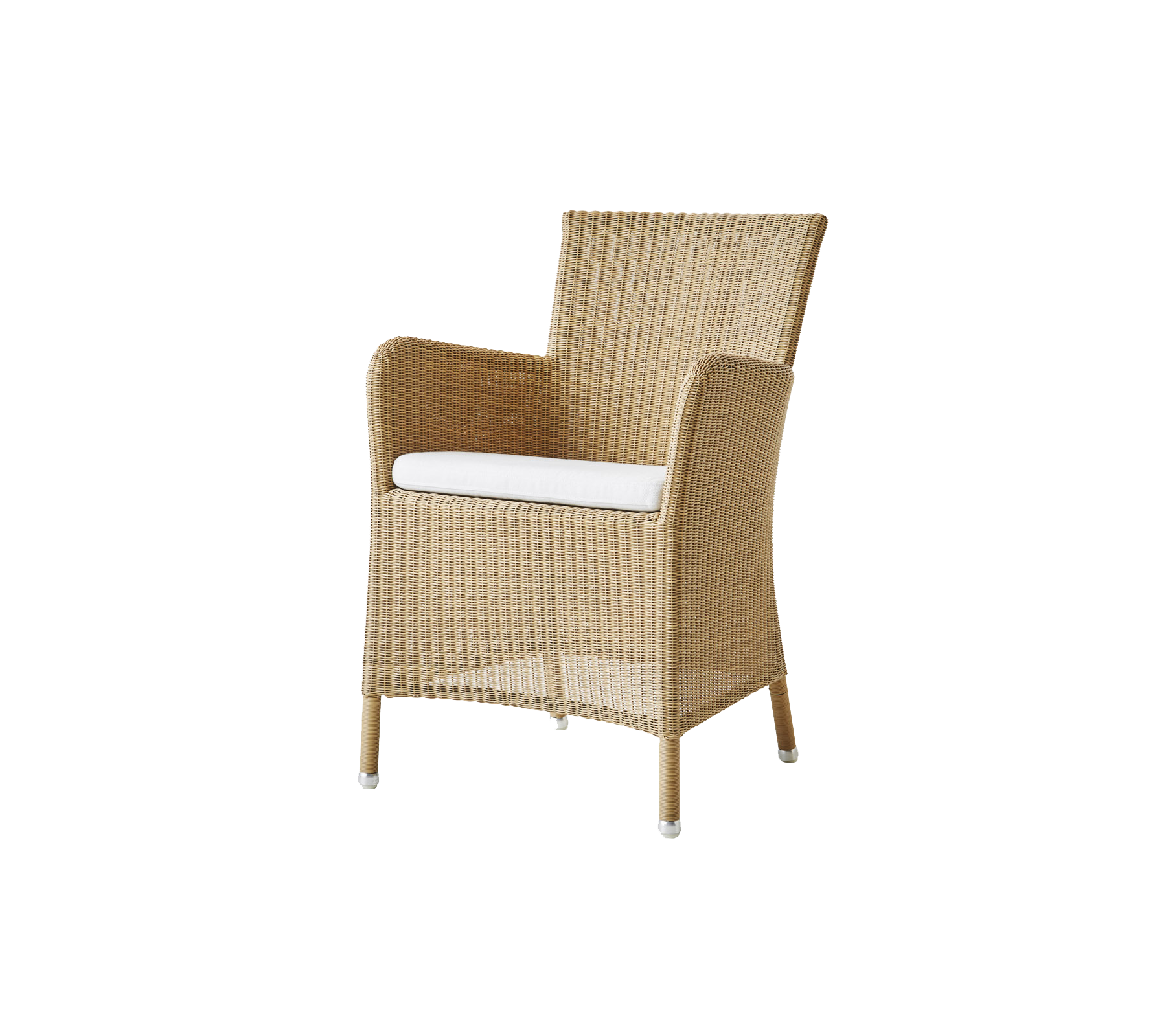 Hampsted Chair - Modern Accent Chair for Living Room, Bedroom & Office - Comfortable Upholstered Armchair with Sturdy Wooden Legs - Perfect for Relaxing, Reading & Decorating