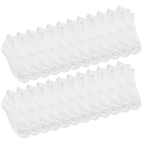 24 Pairs White
