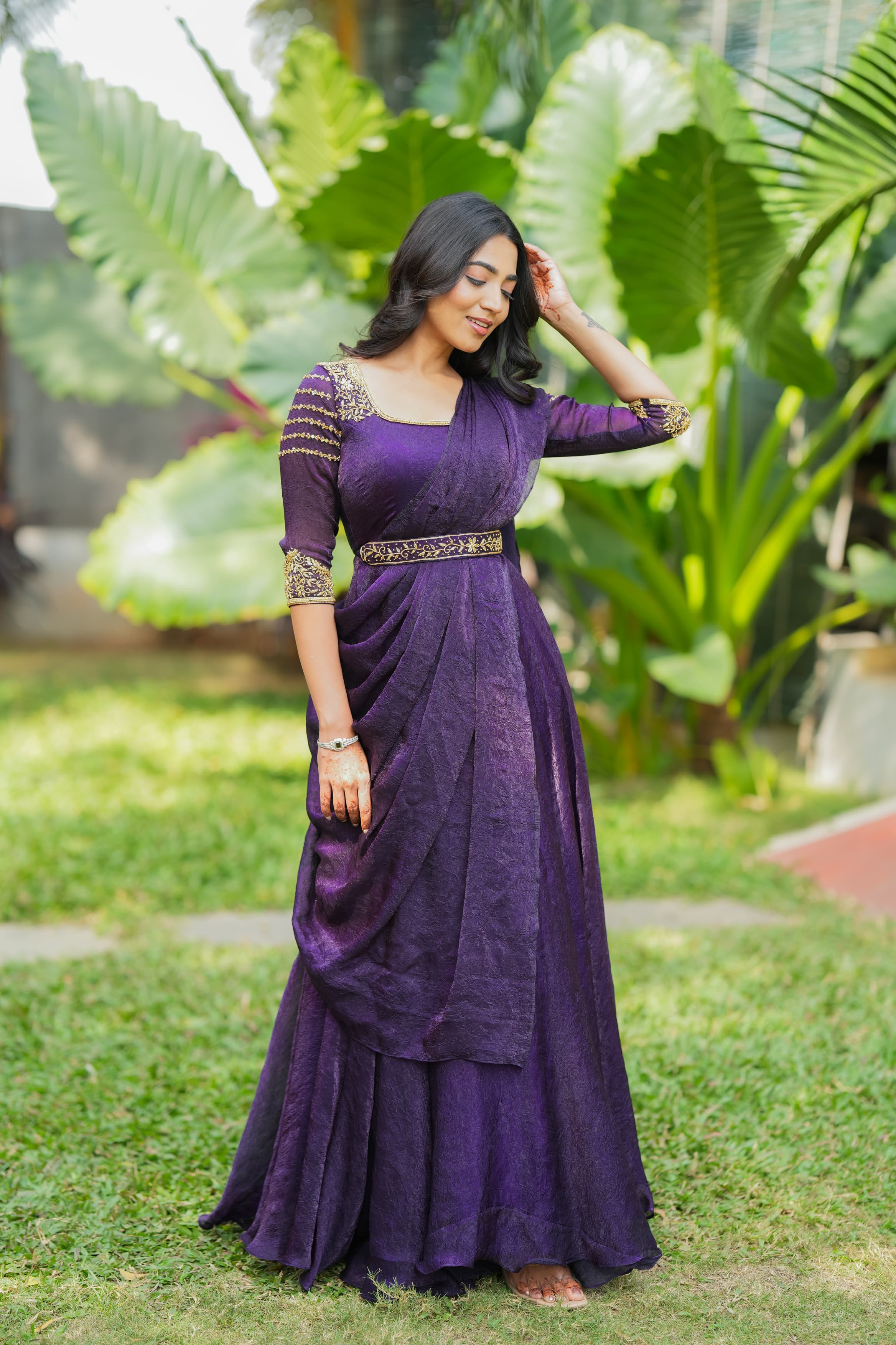 Sahana Premium Designer Drapewear - Elegant & Comfortable Women's Fashion Dresses for Parties, Weddings & Special Occasions