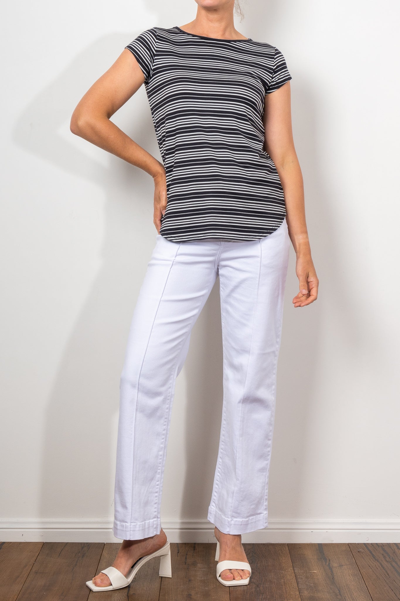 Kireina Brooke Jean Snow White - Women's High Waist Skinny Jeans for Casual & Party Wear | Perfect for Everyday Outfits, Date Nights & Office Looks