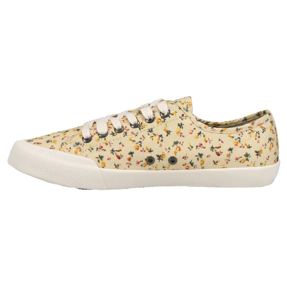 SEAVEES Women's Monterey Sneakers - Casual Comfort Shoes in Yellow | Perfect for Walking, Travel & Everyday Wear