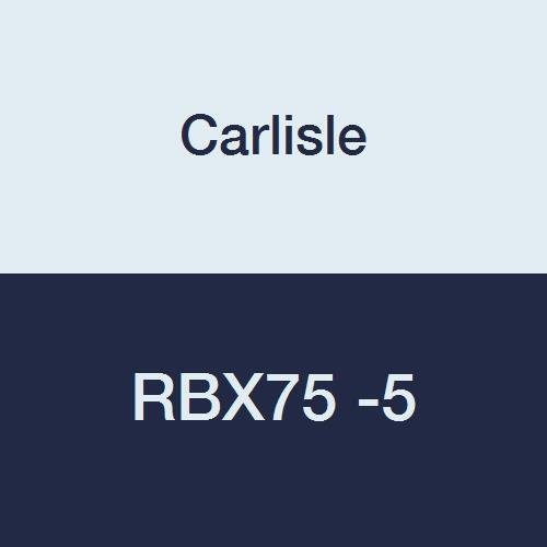 Carlisle RBX75-5 Rubber Gold Ribbon Cog-Band Belts - 5 Pack, 21/32