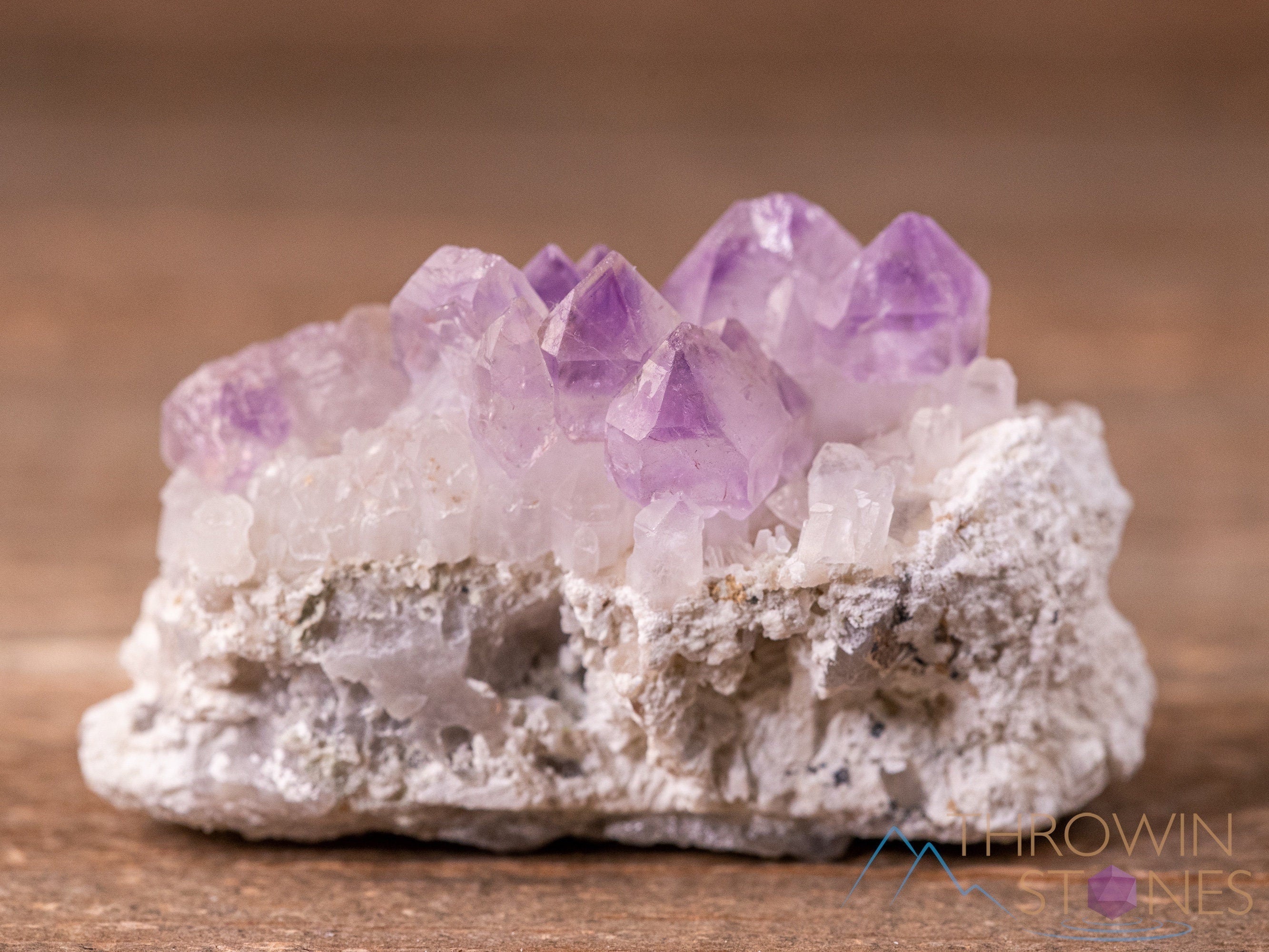 Natural Raw Amethyst Crystal - February Birthstone, Unique Spiritual Gift, Boho Home Decor for Healing & Meditation | Perfect for Yoga Spaces, Bedroom Decor & Energy Cleansing