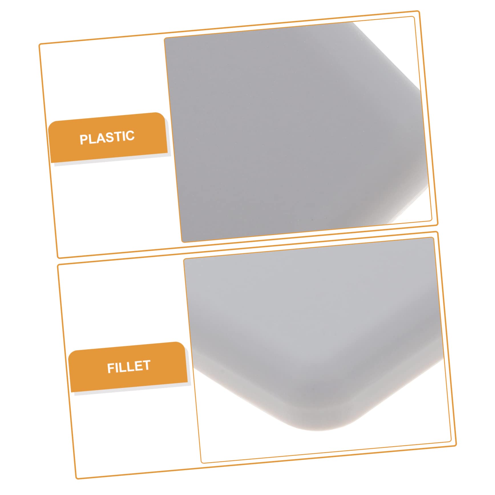 10PCS Silicone Door Knob Guard - Self Adhesive Wall Protector for Home & Office (Grey) - Prevent Wall Damage