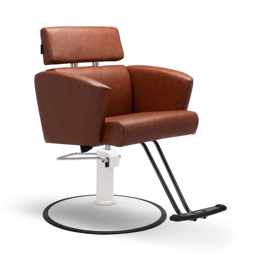 Lanvain ® Maduro Styling Chair - Adjustable Salon & Beauty Chair for Hairdressing, Makeup, Tattoo & Barber Shop - Heavy Duty All-Purpose Styling Chair 12169 - Perfect for Salon, Spa, Home & Professional Use