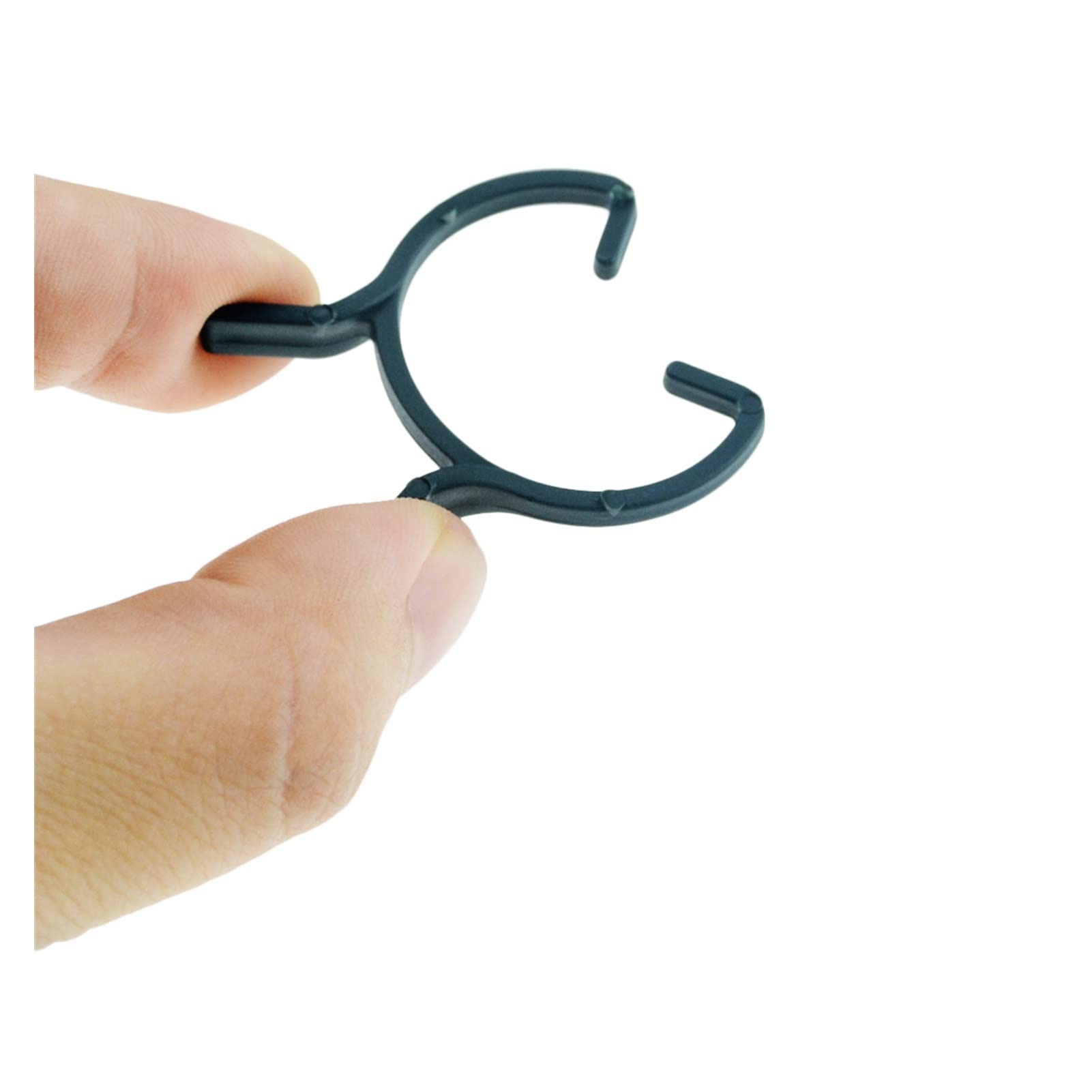 100Pcs Plant Garden Clips - Strong Vine Support Clips for Tomatoes, Cucumbers & Climbing Plants (20mm Medium Size) | Perfect for Greenhouse, Vertical Gardening & Indoor Plant Support