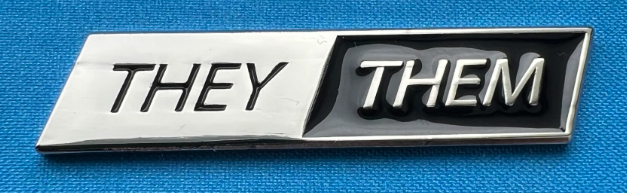Diversity Pronoun Pins - LGBTQ+ Ally Buttons for Pride, Work & School - Inclusive Gender Identity Badges for Backpacks, Lanyards & Jackets