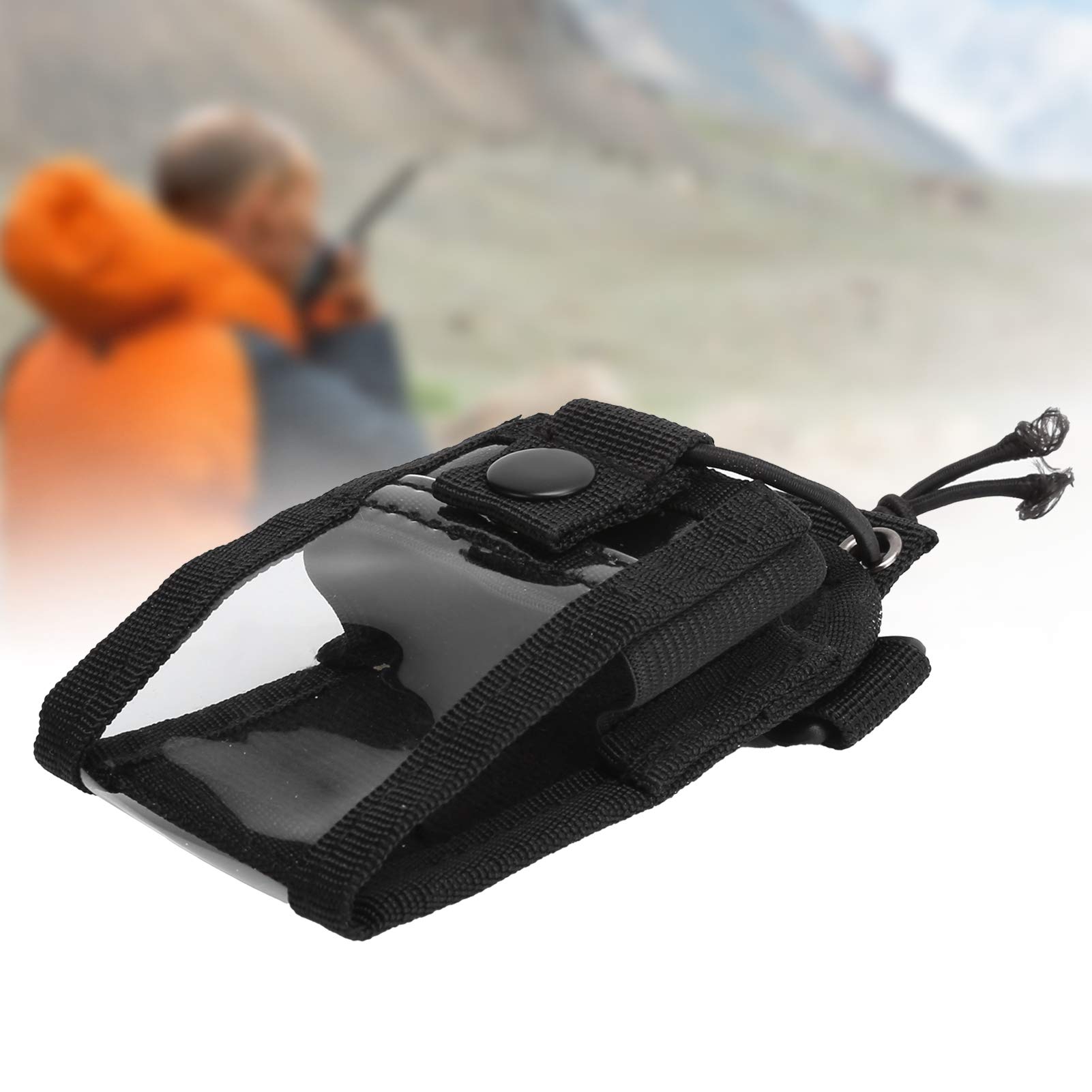 Shanrya Lightweight Portable Radio Bag - Durable Fine Workmanship AM/FM Radio Holder - Perfect for Outdoor Camping, Hiking, and Emergency Preparedness