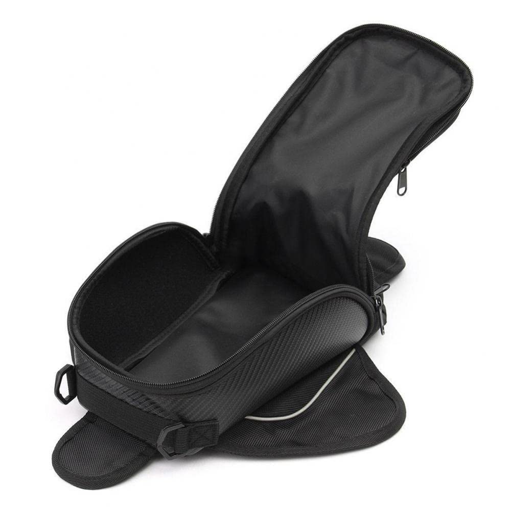 Waterproof Motorcycle Fuel Tank Bag - Durable Oil-Resistant Saddlebag Pack for Phone & Essentials - Perfect for Harley, Cruiser & Adventure Bikes Riding