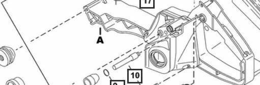Echo Shindaiwa CS 8000 QV 8000 Rear Handle Replacement Part for Chainsaws - Perfect for Outdoor Landscaping & Tree Maintenance