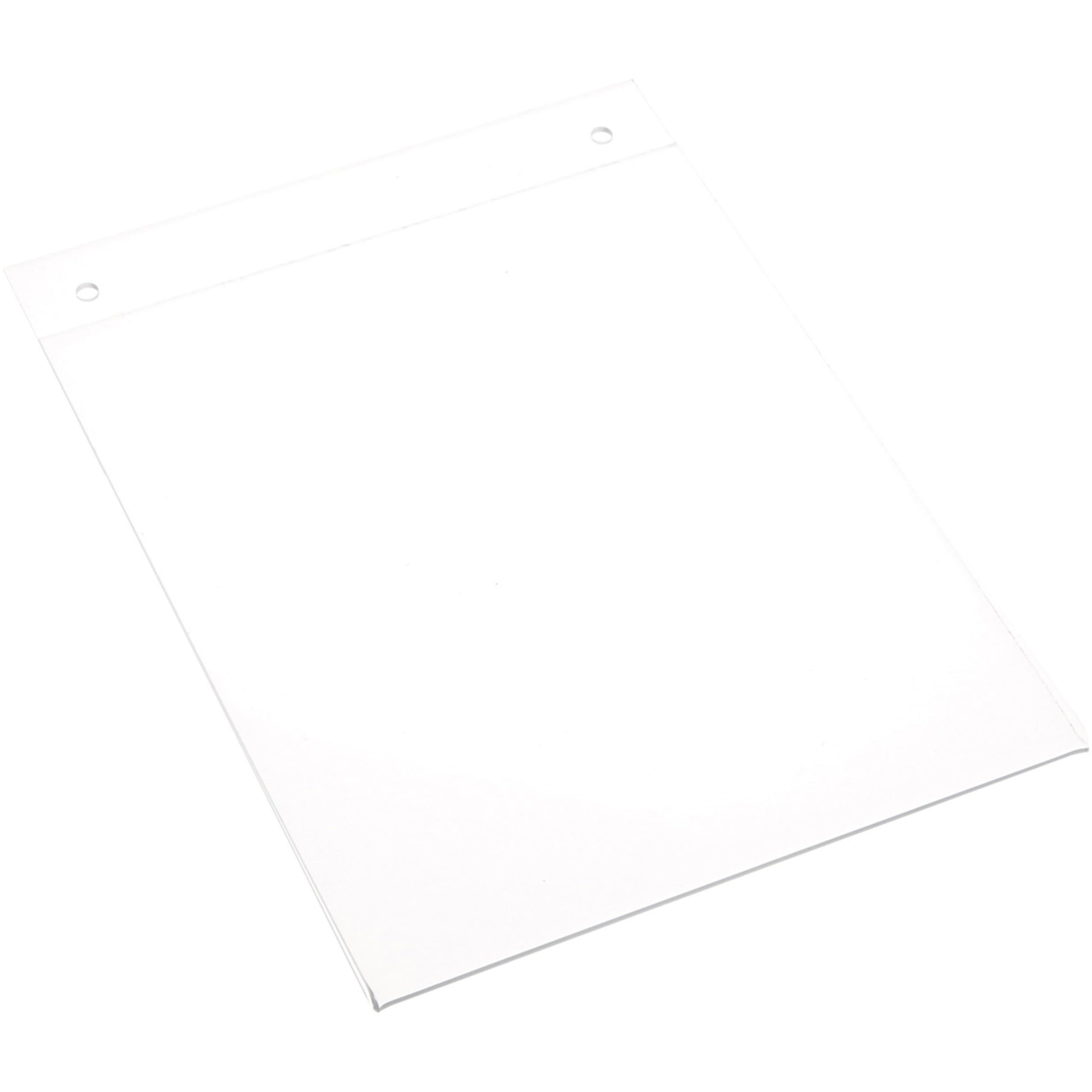 Plymor Clear Acrylic Wall Mount Sign Holder - 8x10 Inch Literature Display Stand (12 Pack) - Perfect for Retail Stores, Restaurants & Office Signage