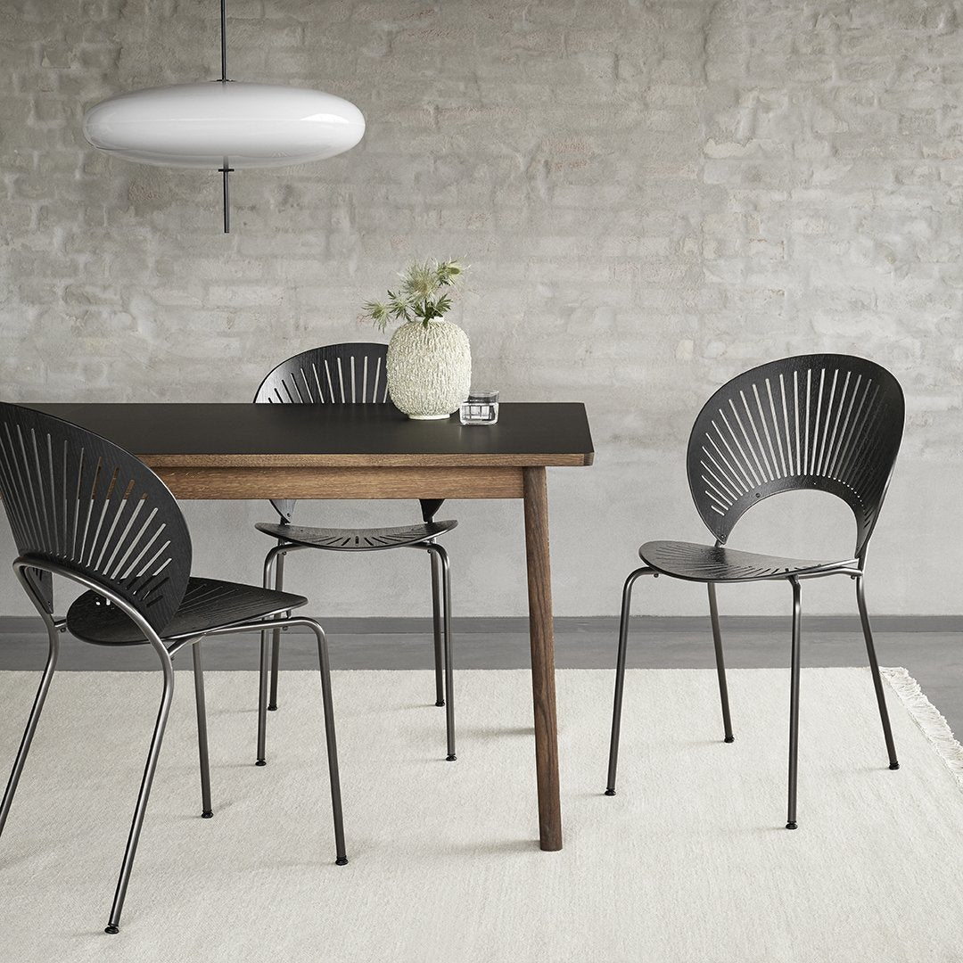 Ana Dining Table - Modern Wooden Dining Table for 6 - Perfect for Family Meals, Dinner Parties & Kitchen Dining Room Decor