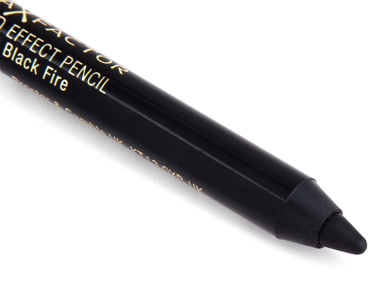 Max Factor Liquid Effect Eyeliner Pencil - Black Fire | Waterproof Smudge-Proof Eye Liner for Dramatic Looks | Perfect for Day to Night Makeup, Parties & Special Occasions