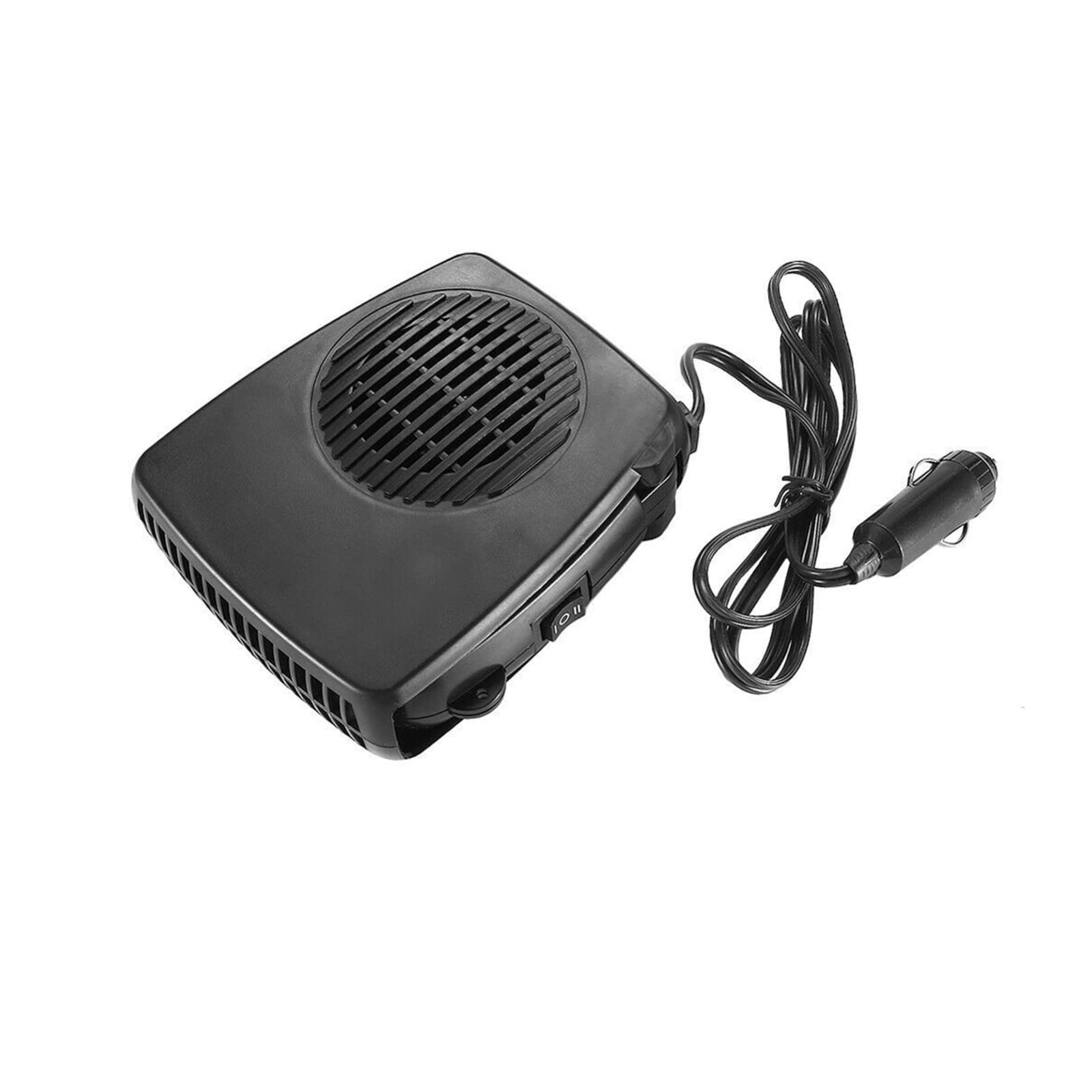 WWWFZS 12V Portable Car Heater - Dual Function Electric Fan for Heating & Cooling - Auto Defroster & Demister for Trucks, Pickups & Vehicles | Perfect for Winter Warmth & Summer Cooling
