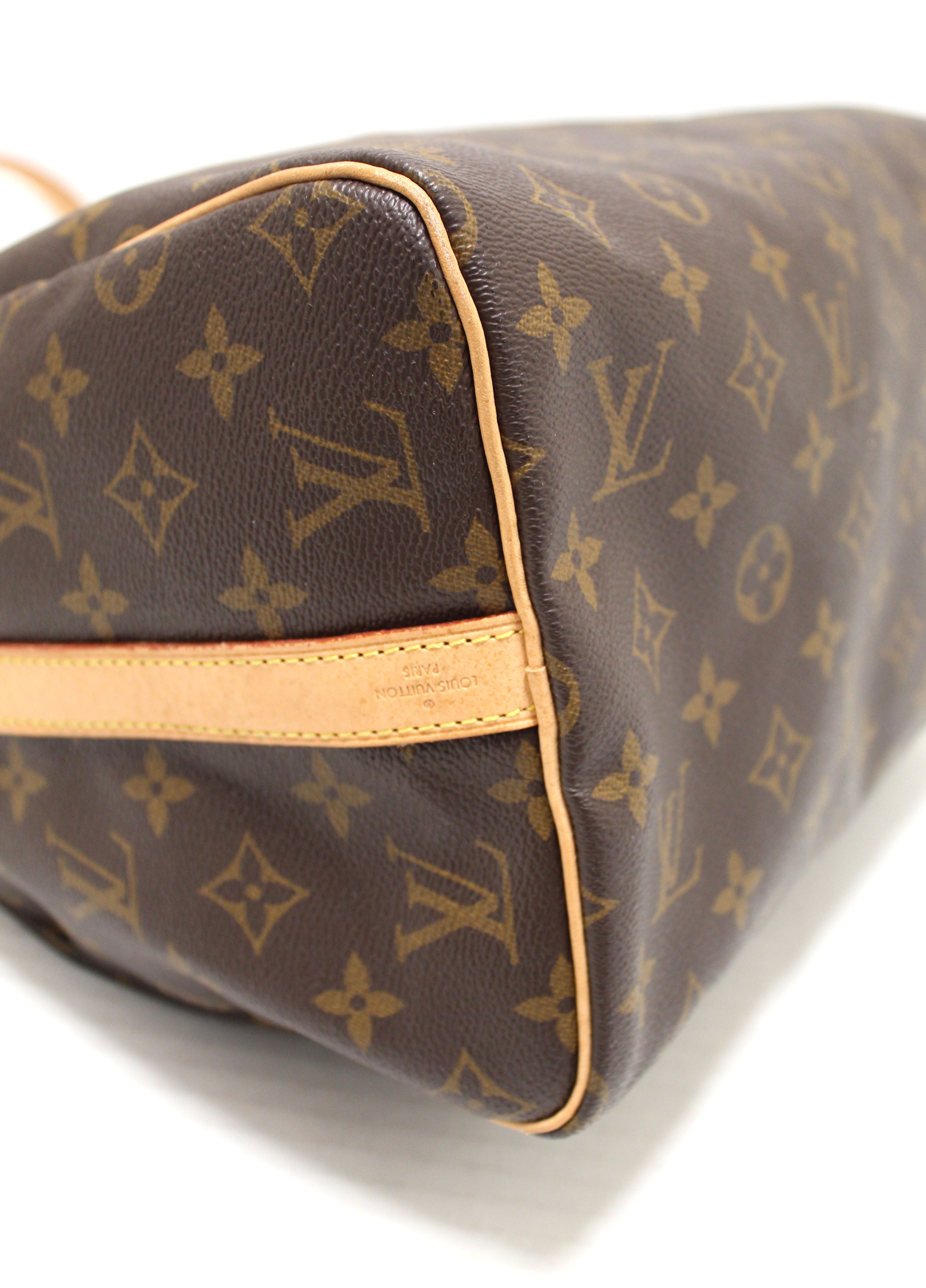 Authentic Louis Vuitton Speedy 30 Bandouliere Handbag - Classic Monogram Canvas Crossbody Bag for Women | Perfect for Work, Travel & Everyday Luxury Accessory